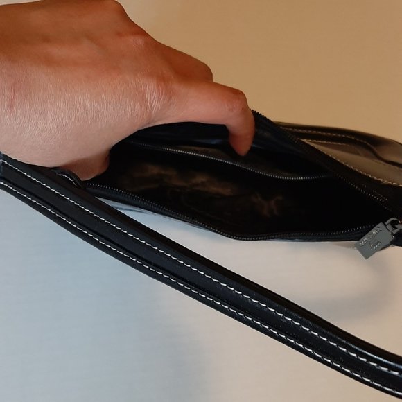 Daniela Moda Small Italian Leather Vintage Bag - Picture 2 of 4